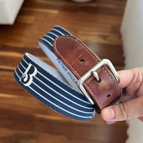 PETER MILLAR X THE BREAKERS PALM BEACH MENS BELT SIZE 36 - Picture 1 of 10